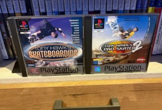 Juegos PS1 Tony Hawk's Skateboarding y Pro Skater