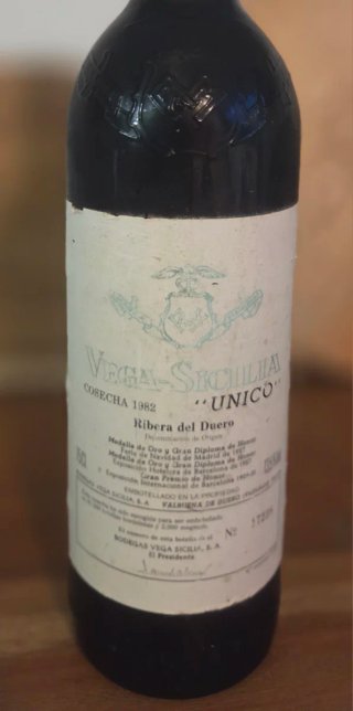 4 Bottiglie Vuote Vega Sicilia Único