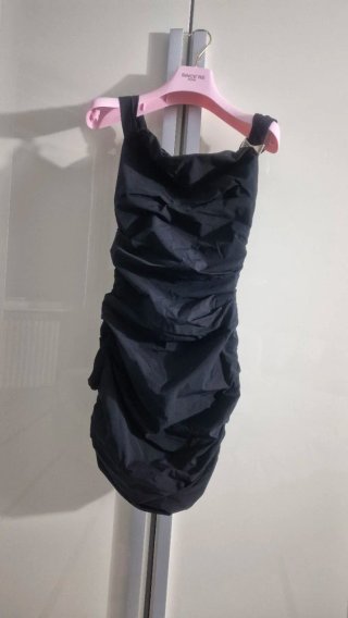 Elisabetta Franchi Abito Nero Tg 42