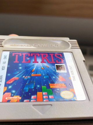 Tetris juego Game Boy Nintendo DMG-TR-USA