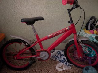 Bicicleta Infantil Roja Explorer