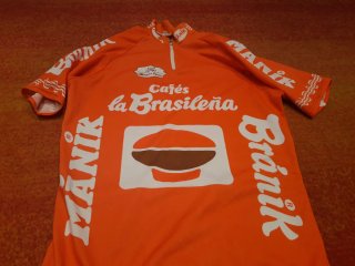 Maillot Retro Cafés la Brasileña Talla L