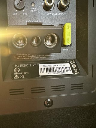 Subwoofer Hertz CBA 250