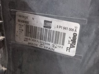 Paragolpes Delantero Seat Altea (5P1)