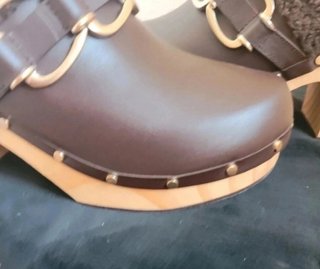 Mules / Zuecos Maje Talla 38 Marrón