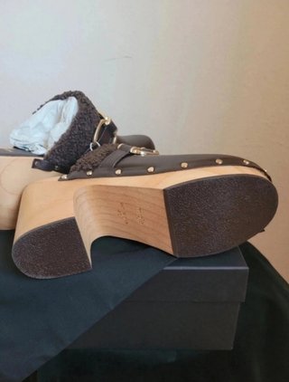 Mules / Zuecos Maje Talla 38 Marrón