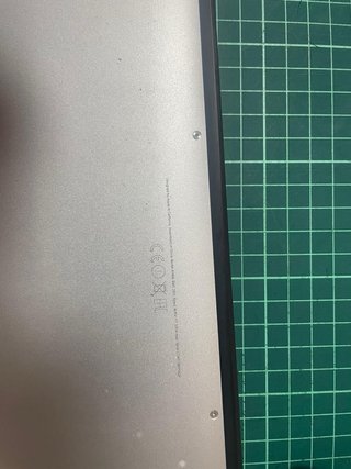 MacBook Air 13,3 A1466 Argento