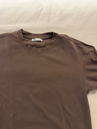 T-shirt Zara marrone taglia S