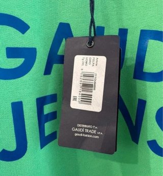 Felpa Gaudi Jeans uomo verde