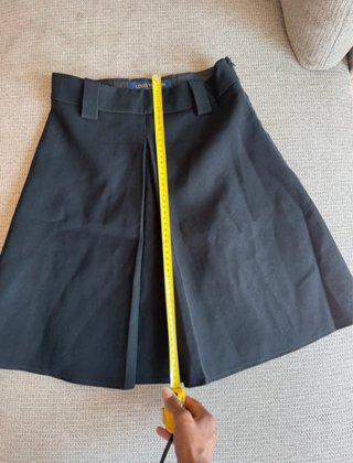 Falda Negra Louis Vuitton
