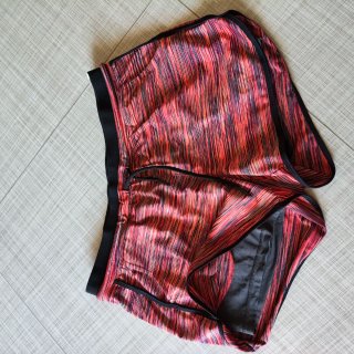 Pantaloncini running donna multicolore