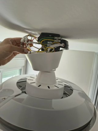 Electricidad de ventiladores,luces, interruptores