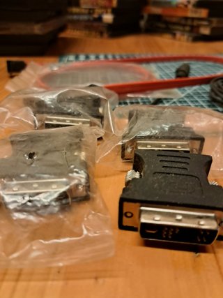 Lote adaptadores informática . Todo 9€