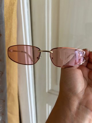 Occhiali da sole donna oro rosa