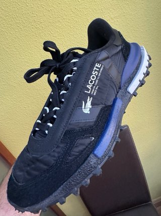 Zapatillas Lacoste Elite Active Negras/Azules