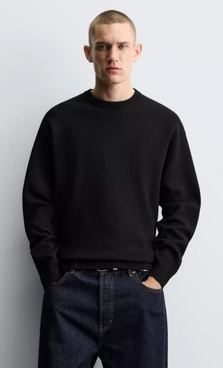 Jersey Estructura Soft - Color Negro - Talla M