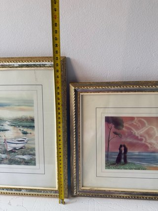 Juego de 2 cuadros decorativos