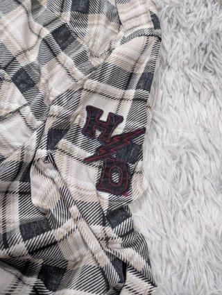 Harley Davidson Camisa Cuadros Western Vintage XL'