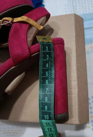 Sandalias plataforma multicolor talla 36
