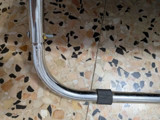 Poggiapiedi Ikea Nero Metallico
