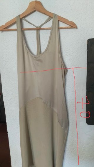 Vestido de seda