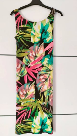 Vestido tropical