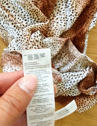 Completo Tezenis fantasia leopardata