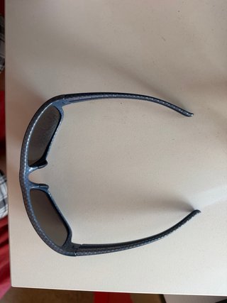 Gafas de sol polarizadas negras y azules