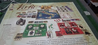 Juego de mesa Virtú El arte de gobernar