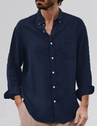 Camisa confeccionada 100% Algodón clásica