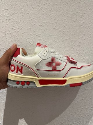 Zapatillas Louis Vuitton Blancas y Rojas