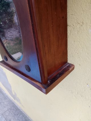 Orologio a pendolo in legno