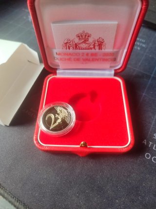 Moneda Mónaco 2€ 2026 Duche de Valentinois