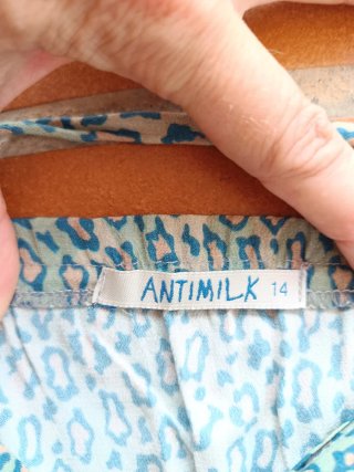 Mono ANTIMILK estampado leopardo 14 años