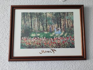 Cuadro Monet Marco Madera