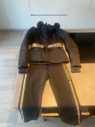 Conjunto de esquí Goldbergh negro