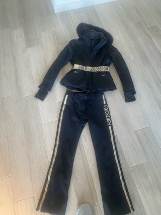 Conjunto de esquí Goldbergh negro