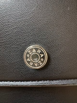 Cartera Zara Negra Hombre