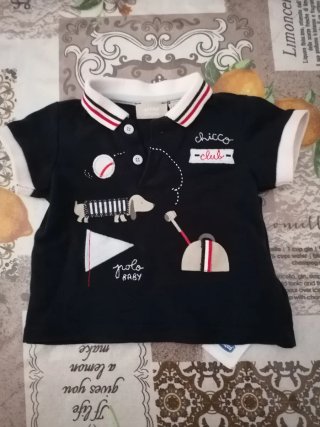 Set elegante completo vestito neonato 3-6 mesi