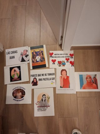 Carteles fotomatón Aquí no hay quien viva