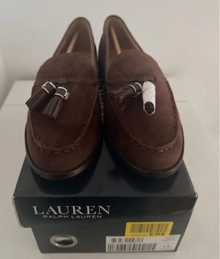 Mocasines ante Ralph Lauren marrones