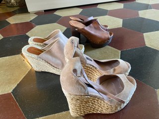 Scarpe con zeppa