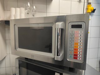 Microondas Profesional Acero Inoxidable