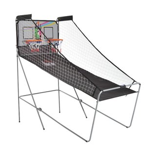 Canestri Basket con Tabellone LED, 4 Palloni e 8 Modalità