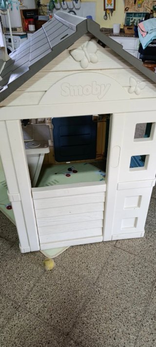 Casita infantil Smoby   medidas alto 1,30 ancho