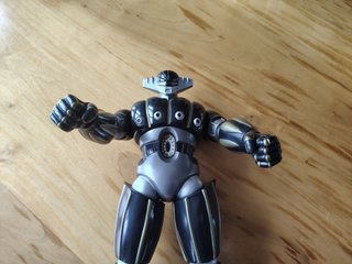 Jeeg Robot Acciaio 38cm Black Limited