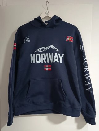 Sudadera azul inspiración Noruega