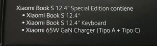 Xiaomi Book S Special Edition Negro/Gris