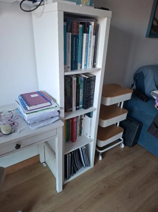 Estantería blanca IKEA