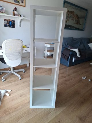 Estantería blanca IKEA